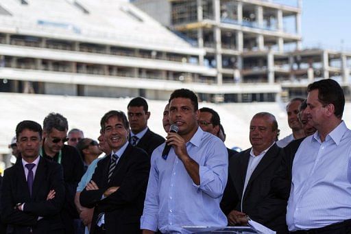 Former Brazil striker Ronaldo is one of the public faces of the 2014 World Cup